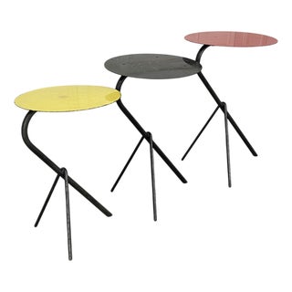 Nesting Tables, 1950s, Set of 3 For Sale