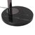 Bloom 3-Light Arc Floor Lamp - Black Nickel, Black Marble Base, White Satin Shade, Dimmer For Sale - Image 9 of 11