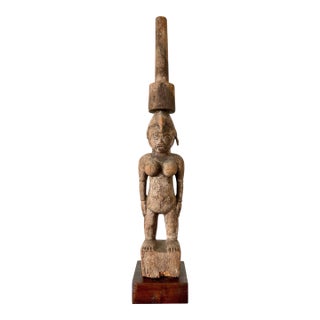 African Senufo Divination Statue from Cote d'Ivoire For Sale