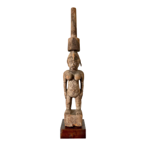African Senufo Divination Statue from Cote d'Ivoire