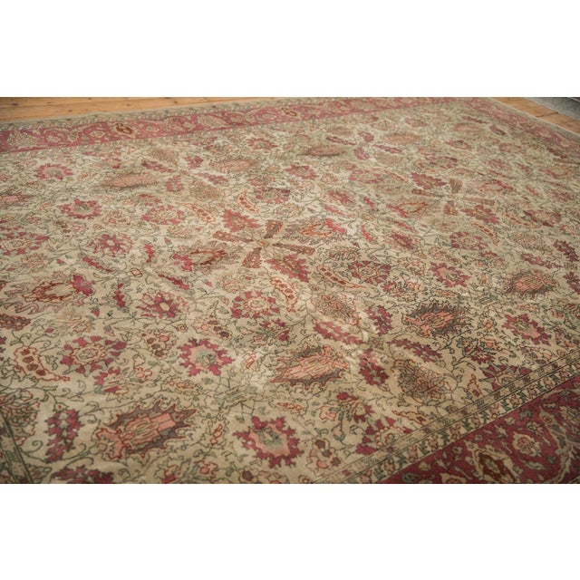 Vintage Sivas Carpet - 9'4" x 12'10" For Sale - Image 9 of 9