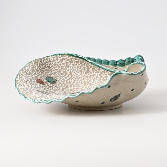 Mid-Century Italian Bowl from Deruta, 1960s For Sale - Image 4 of 14