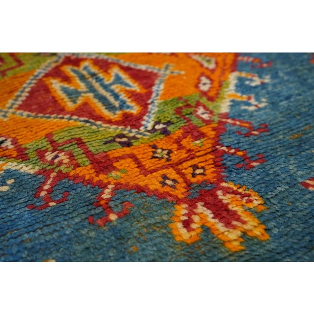 19th Century Vintage Moroccan Rug 4'4'' x 7'7'' For Sale - Image 5 of 9