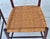 Finely designed set of 4 teak chairs with cane seats and backs patinated to a beautiful golden colour\. The chairs have...