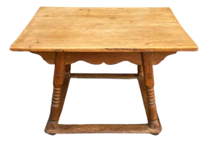 Antique Oak and Maple Dining Table