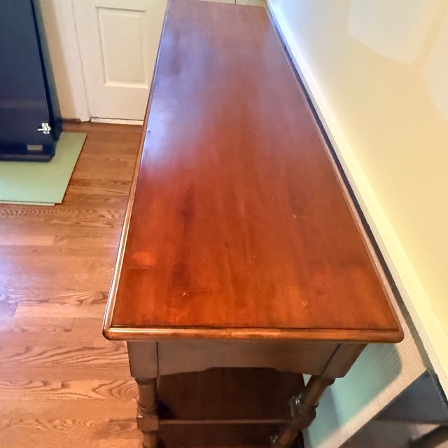Pierre Deux French Country Style Console Table For Sale - Image 4 of 9