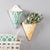 2020s Ornamental Ceramic Wall Pocket (Set of 2) For Sale - Image 5 of 5