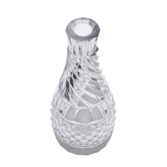 English Georgian Cut Glass Mallet Decanter, C. 1810 For Sale In Chicago - Image 6 of 11