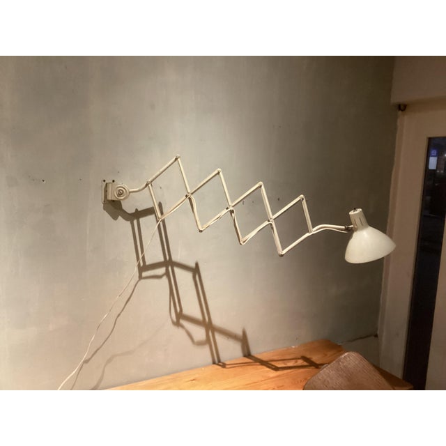Industrial Wall Lamp by H.Busquet for Hala, 1960s For Sale - Image 6 of 8