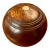 Early 21st Century Mahogany Ball For Sale