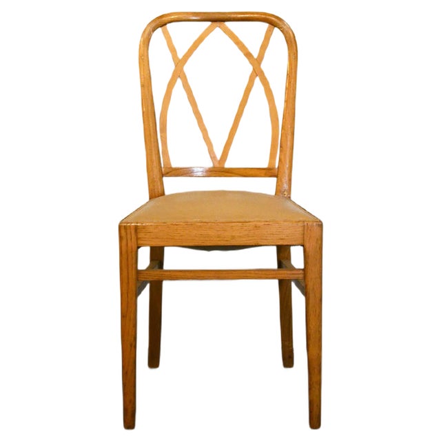 Light Ash Chairs, 1950s, Set of 6 For Sale