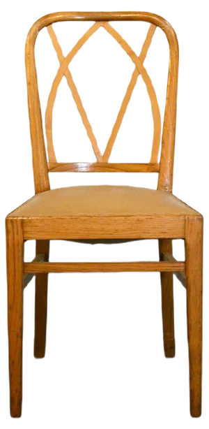 Light Ash Chairs, 1950s, Set of 6