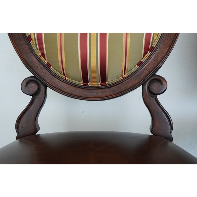 Drexel Heritage Oval Back Dining Chair (Set of 2) For Sale - Image 9 of 17