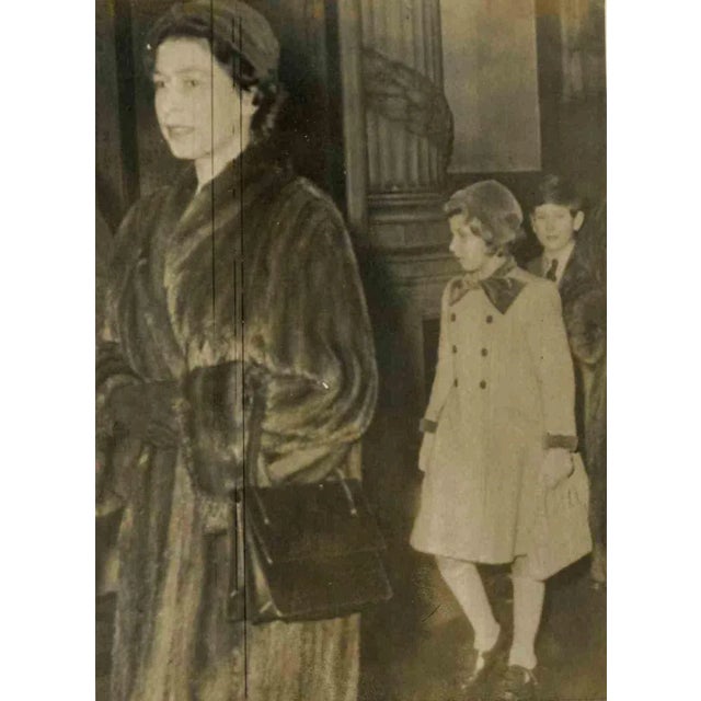 Associated Press Photographer, Queen Elizabeth with Princess Anne and Prince Charles For Sale