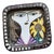 Face Illustration Ceramic Bowl by Mari Simmulson for Upsala Ekeby, Sweden, 1960s For Sale