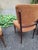 1940s Vintage Chairs in Worked Wood with Padded Seats, 1940s, Set of 8 For Sale - Image 5 of 10