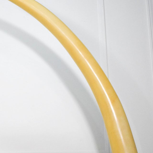 1970s Monumental Faux Elephant Tusks Circa 1970's - a Pair For Sale - Image 5 of 7