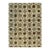 9x12 Green Hand-Knotted Wool Orbiting Concentrics Geometric Modern Carpet Rug For Sale