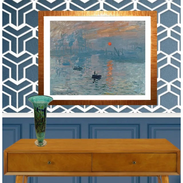 Robert Held Art Glass Green Abstract Vase For Sale - Image 9 of 12