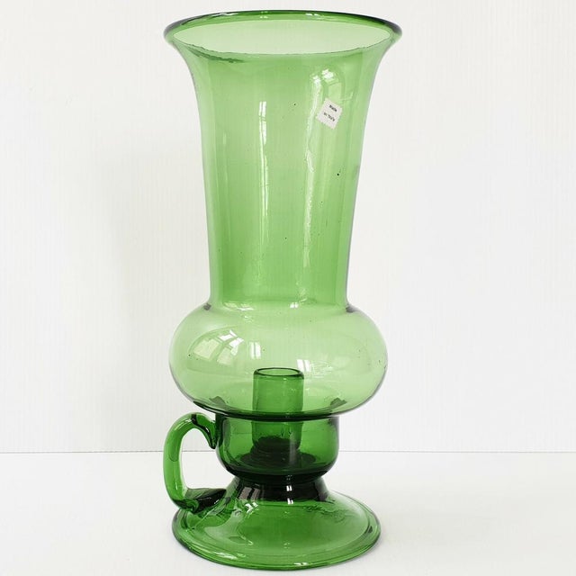 Vintage Italian Glass Vase, 1970s For Sale - Image 8 of 8