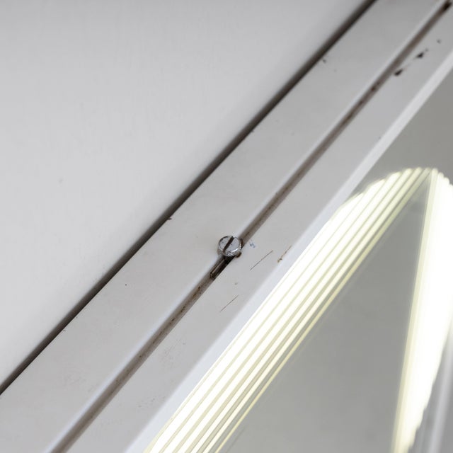 Black Brama Mirror by Gianni Celada for Fontanaarte, 1970s For Sale - Image 4 of 11