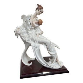 G. Armani Florence Italy Maternity Mother & Child Statue Figurine 1987 For Sale