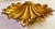 Mid 20th Century Gold-Leaf Florentine Shell Catchall For Sale - Image 9 of 11