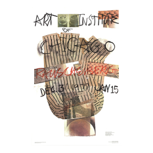 Robert Rauschenberg Art Institute of Chicago, 1976
