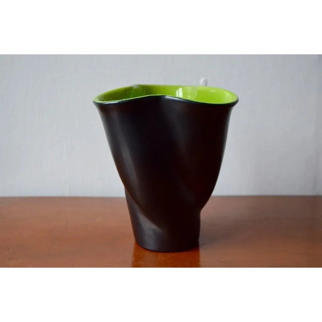 Vintage Free Form Vase by Fernand Elchinger For Sale - Image 4 of 11