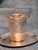 This exquisite antique Imperial Russian silver kiddush cup and matching saucer form a beautiful matched pair of Judaica,...