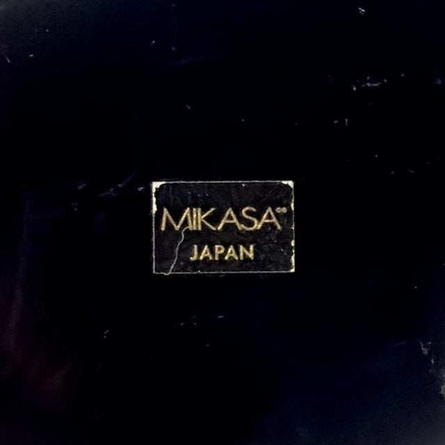 Vintage Black Ceramic Bunny by Mikasa Japan For Sale - Image 10 of 11