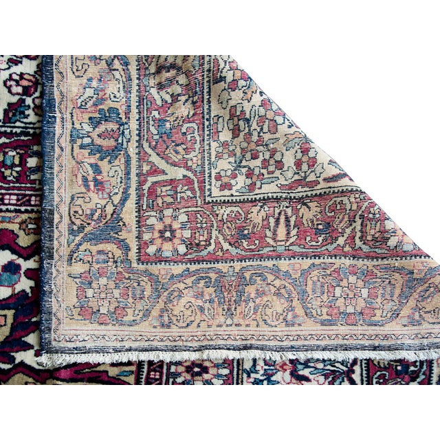 Late 19th Century Persian Lavar Kirman Rug For Sale - Image 4 of 15
