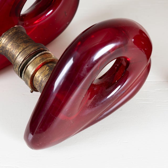 Mid-Century Modern Handles by Giuseppe Santomaso for Seguso, 1950s, Set of 2 For Sale - Image 3 of 9