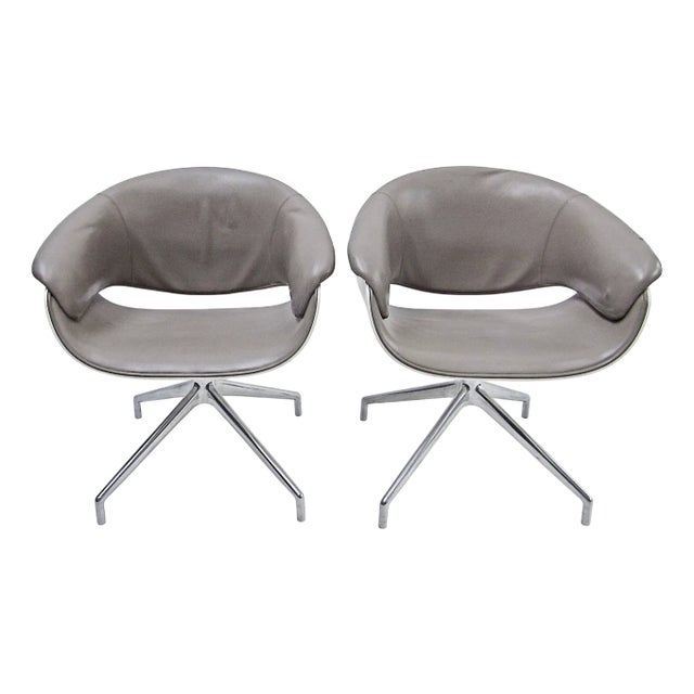 Sina Armchairs by Uwe Fischer for B&B Italia, 2004, Set of 2 For Sale