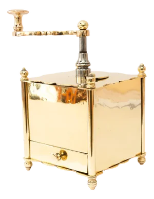Brass Coffee Grinder, 1920s