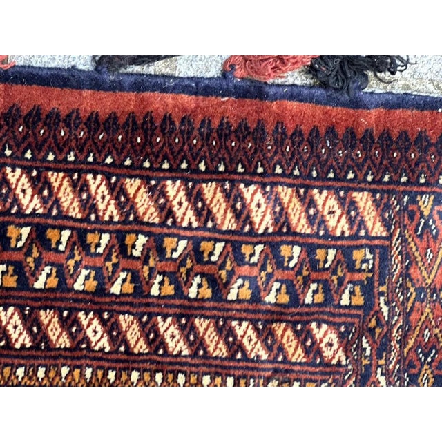Vintage Turkmen Style Pakistani Chowal Bobyrugs Rug, 1980s For Sale - Image 13 of 18