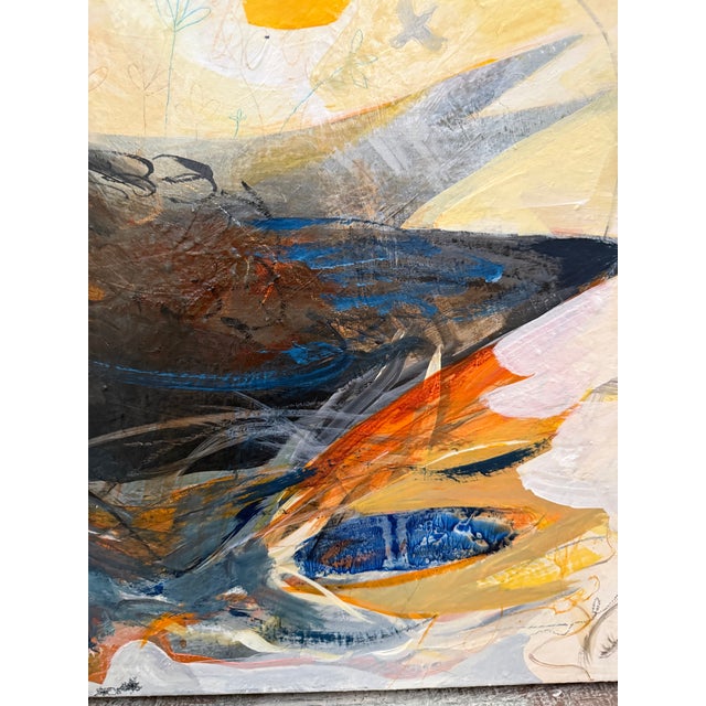 “Nesting” Ravens Painting by LWren Walraven For Sale In Santa Fe - Image 6 of 13