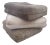 Velvet Pillow Stools - Set of 3 For Sale