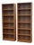 Pair of Tall Mid-Century Modern Scandinavian Bookcases, 83.5" Tall For Sale