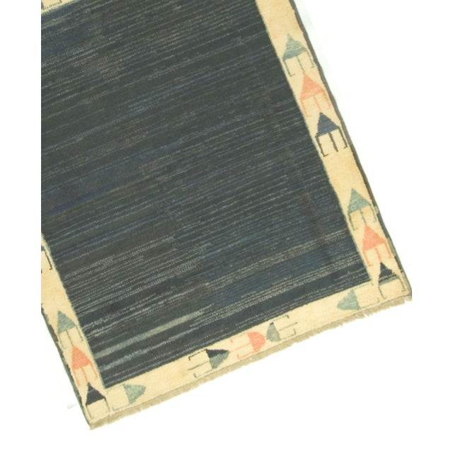 Vintage Circa 1960 Gabbeh Rug 4ft 9in X 5ft 9in For Sale - Image 4 of 8