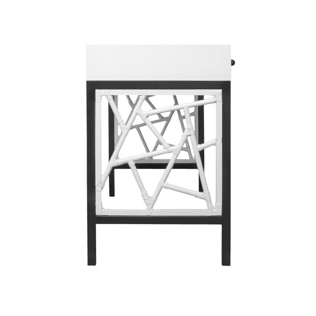 Not Yet Made - Made To Order Tiffany Writing Desk - White For Sale - Image 5 of 9
