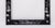 Mid 20th Century 20th Century Chinoiserie Black & White Painted Tole Mirror For Sale - Image 5 of 9