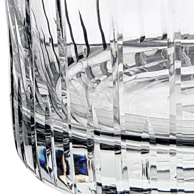 Transparent 1990s Block Symphony Lead Crystal Water Pitcher For Sale - Image 8 of 15