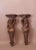 Sienna Pair of Wood Carved Caryatids For Sale - Image 8 of 8