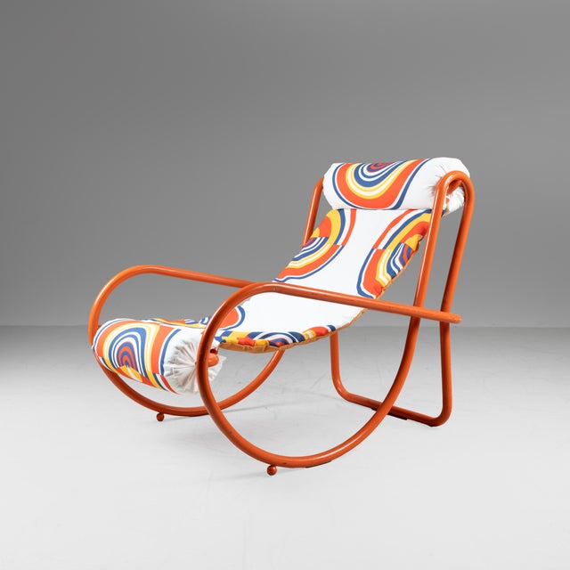 Poltronova Set of Locus Solus Lounge Chair and Ottoman by Gae Aulenti for Poltronova, 1970s For Sale - Image 4 of 18