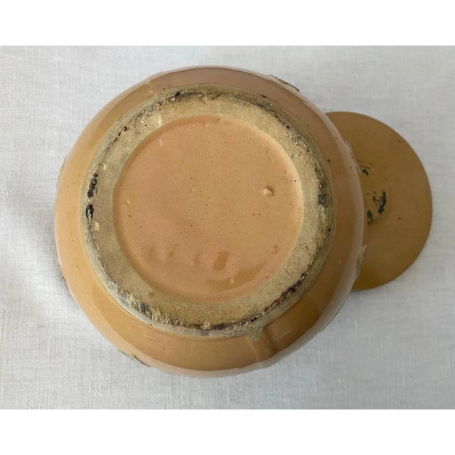 Ceramic 1940s Western Stoneware Bean Pot For Sale - Image 7 of 8