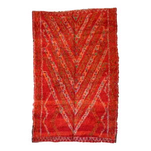 Moroccan Vintage Zayan Rug - 6'11" X 10'8" Ft