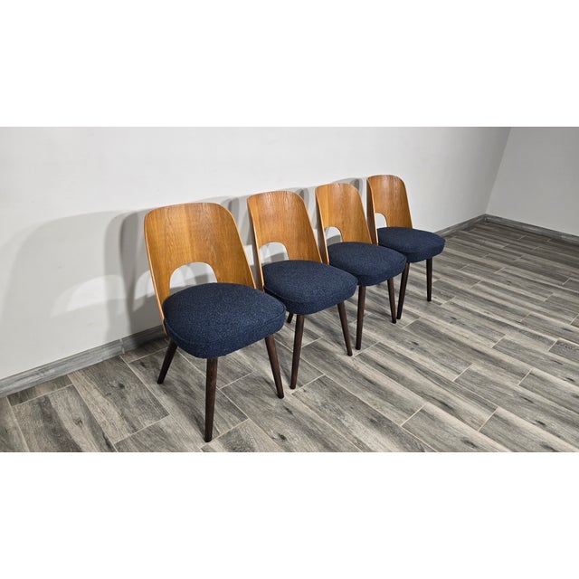 Dining Chairs by Oswald Haerdtl, 1950s, Set of 4 For Sale - Image 12 of 14