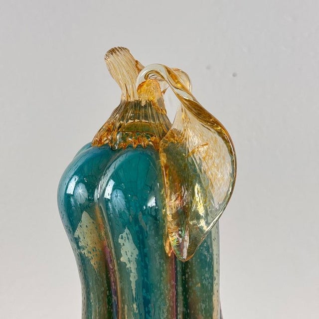 Murano Glass Pumpkin attributed to Carlo Scarpa for M.V.M. Cappellin, 1920s For Sale - Image 11 of 18