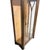 Art Deco Display Cabinet in Oak and Glass Cabinet with Geometric Motif, 1930s For Sale - Image 4 of 7